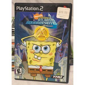 SpongeBob SquarePants: Atlantis SquarePantis (PlayStation 2, PS2) CIB Tested